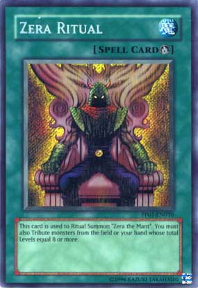 Zera Ritual [PP01-EN010] Secret Rare - Evolution TCG