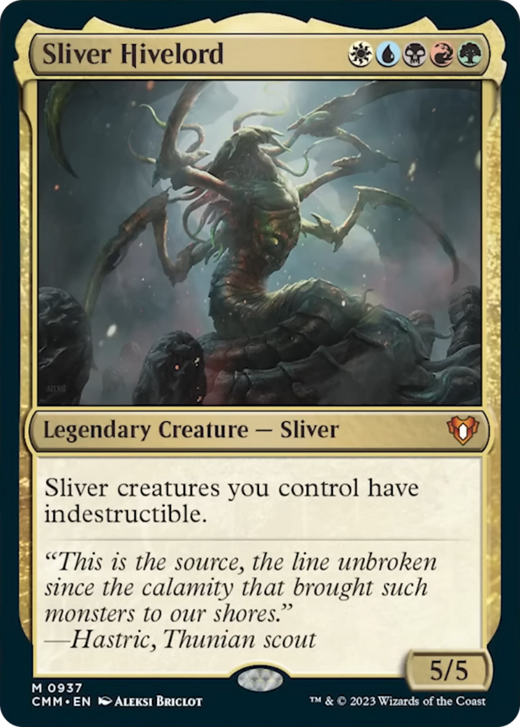 Sliver Hivelord [Commander Masters] - Evolution TCG