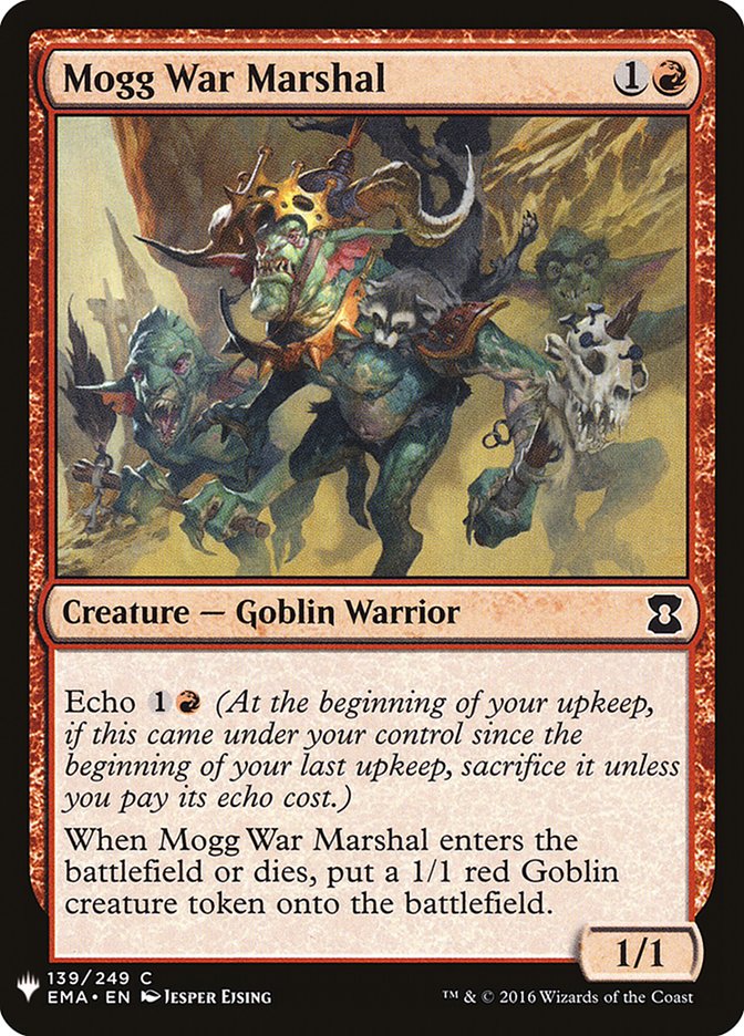 Mogg War Marshal [Mystery Booster] - Evolution TCG