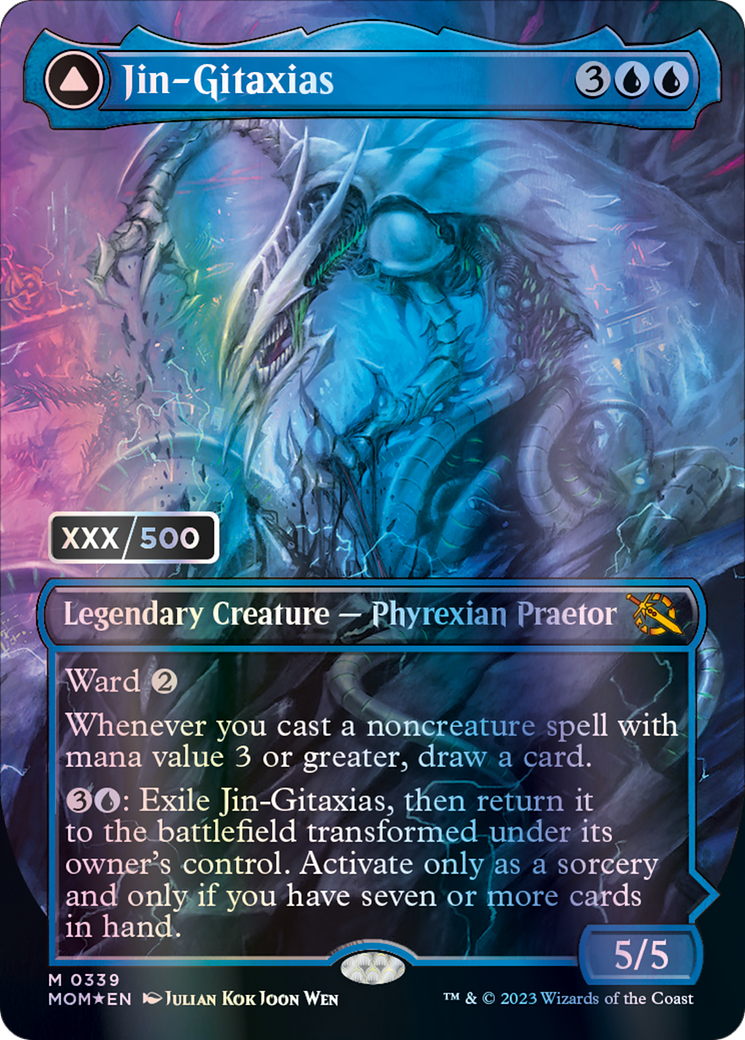 Jin-Gitaxias // The Great Synthesis (Serialized) [March of the Machine] - Evolution TCG