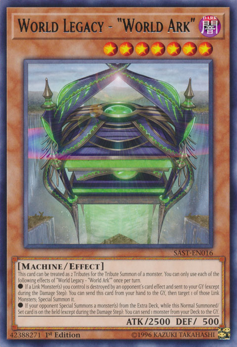 World Legacy - "World Ark" [SAST-EN016] Rare - Evolution TCG