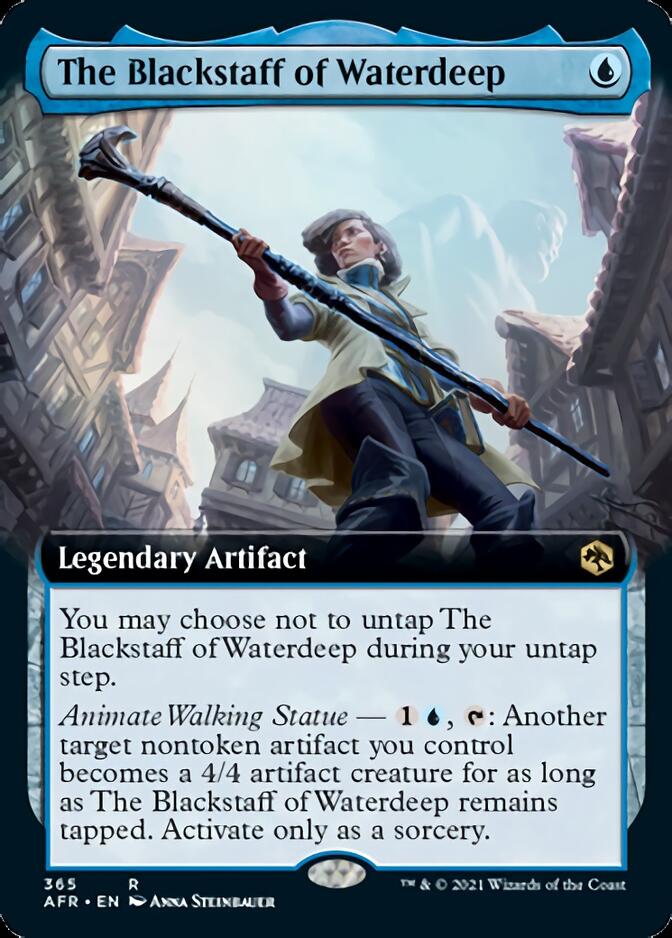The Blackstaff of Waterdeep (Extended Art) [Dungeons & Dragons: Adventures in the Forgotten Realms] - Evolution TCG