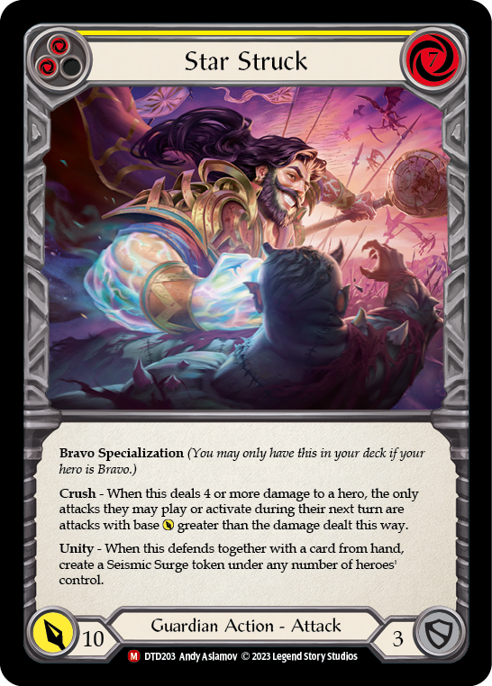 Star Struck [DTD203] (Dusk Till Dawn)  Rainbow Foil - Evolution TCG