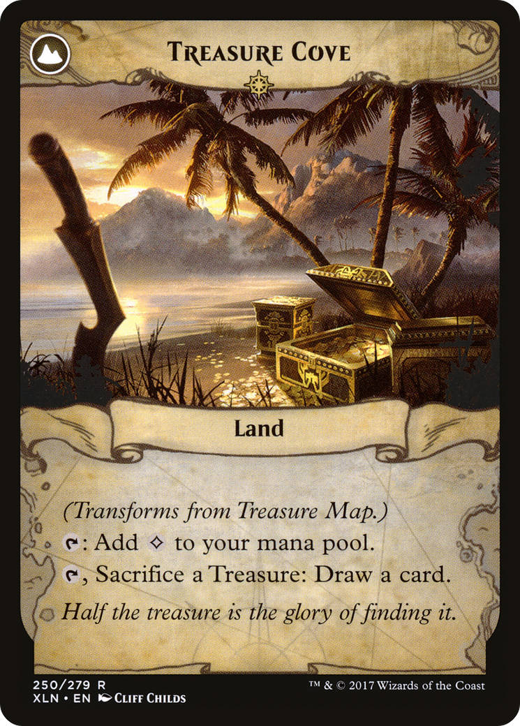 Treasure Map // Treasure Cove [Secret Lair: From Cute to Brute] - Evolution TCG