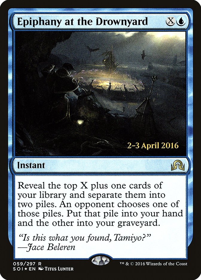 Epiphany at the Drownyard [Shadows over Innistrad Prerelease Promos] - Evolution TCG