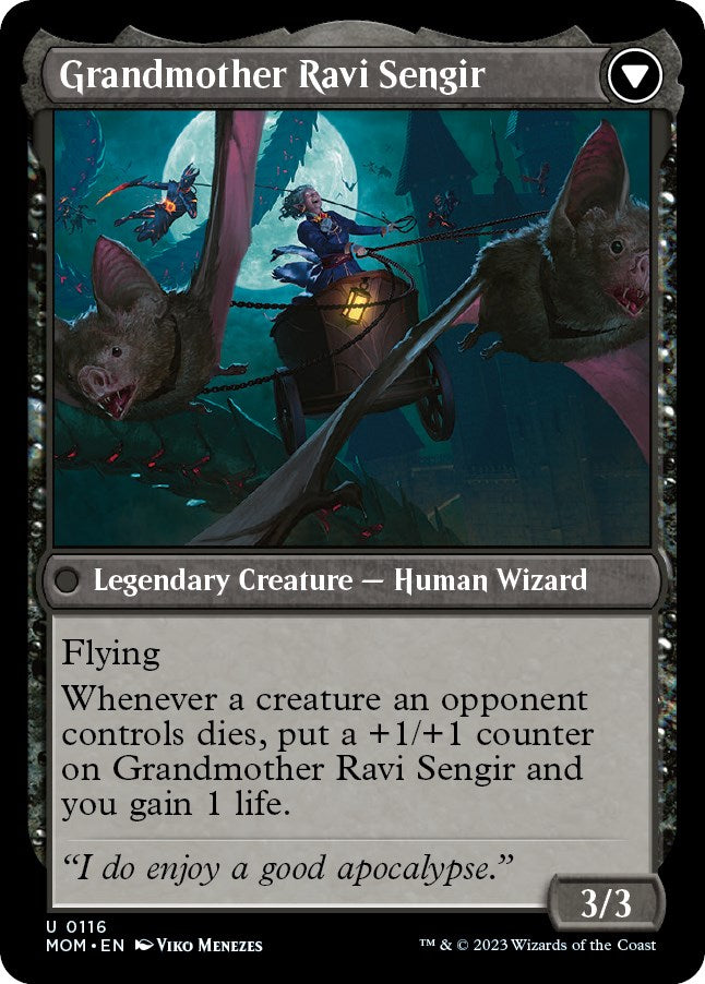 Invasion of Ulgrotha // Grandmother Ravi Sengir [March of the Machine] - Evolution TCG