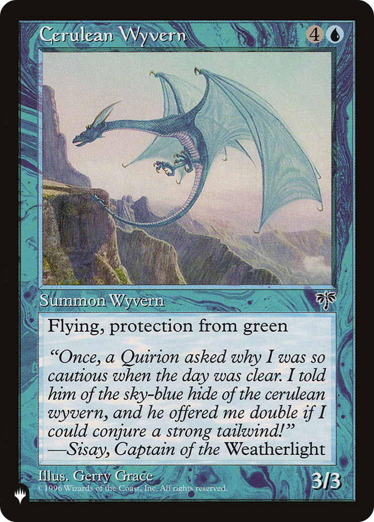 Cerulean Wyvern [The List] - Evolution TCG
