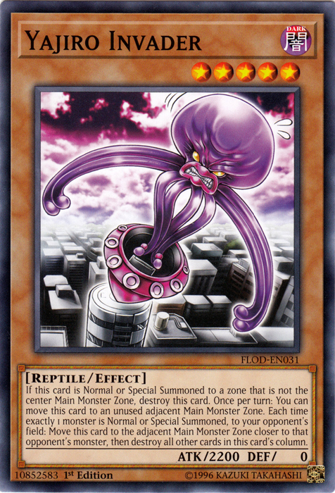 Yajiro Invader [FLOD-EN031] Common - Evolution TCG