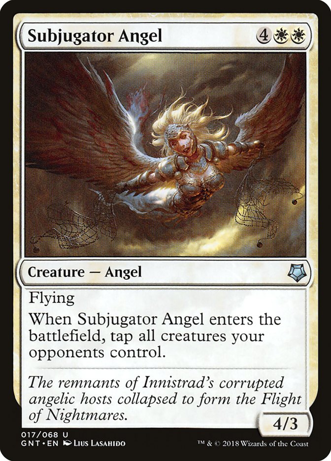 Subjugator Angel [Game Night 2018] - Evolution TCG