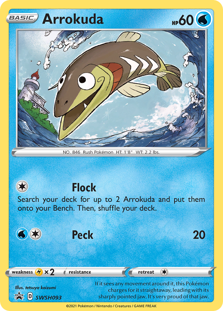 Arrokuda (SWSH093) [Sword & Shield: Black Star Promos] - Evolution TCG