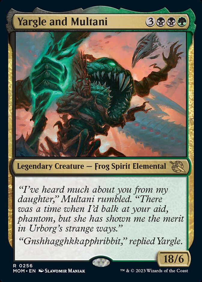 Yargle and Multani [March of the Machine] - Evolution TCG