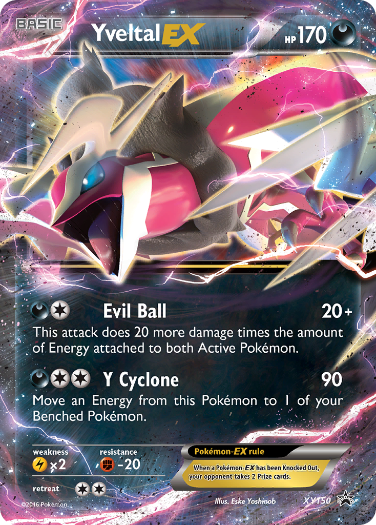 Yveltal EX (XY150) [XY: Black Star Promos] - Evolution TCG