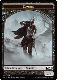 Zombie // Goblin Double-Sided Token (Game Night) [Core Set 2019 Tokens] - Evolution TCG