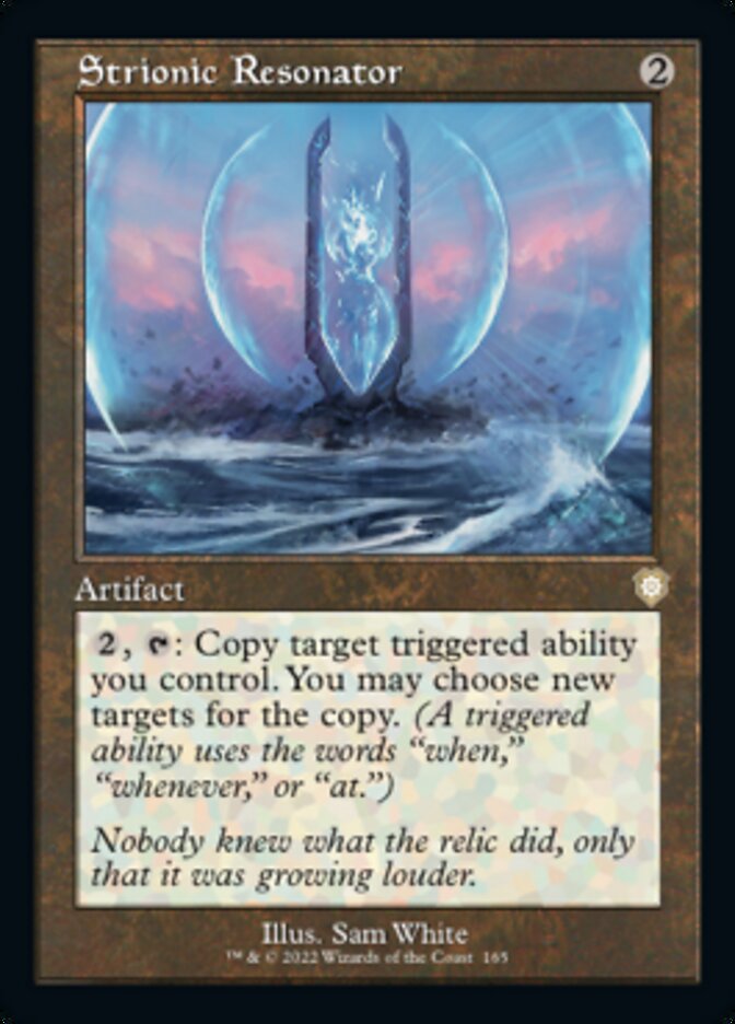 Strionic Resonator (Retro) [The Brothers' War Commander] - Evolution TCG