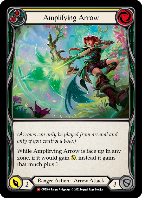 Amplifying Arrow [OUT100] (Outsiders) - Evolution TCG