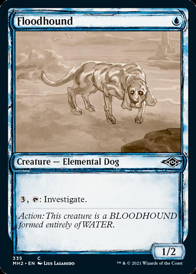 Floodhound (Sketch) [Modern Horizons 2] - Evolution TCG