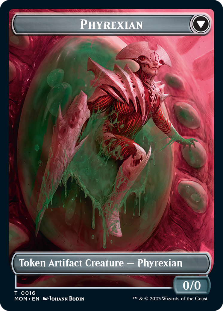 Incubator // Phyrexian (16) Double-Sided Token [March of the Machine Tokens] - Evolution TCG