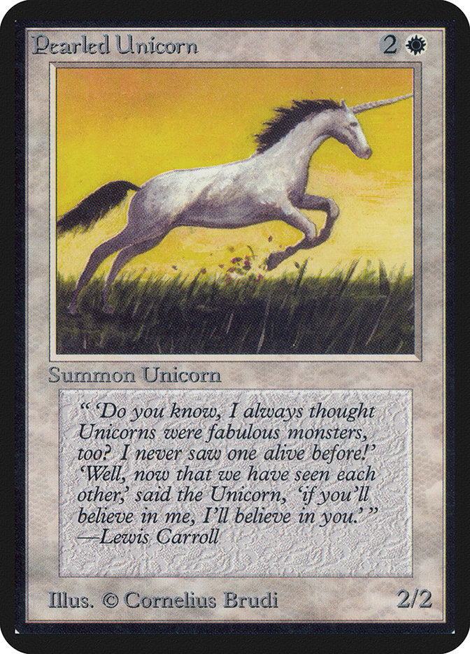 Pearled Unicorn [Alpha Edition] - Evolution TCG