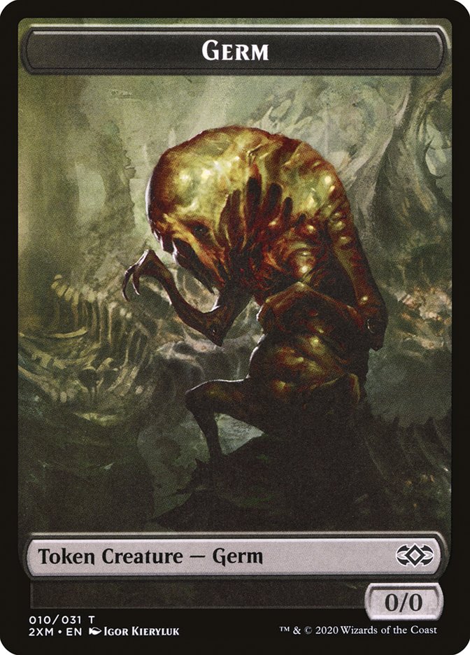 Ape // Germ Double-Sided Token [Double Masters Tokens] - Evolution TCG