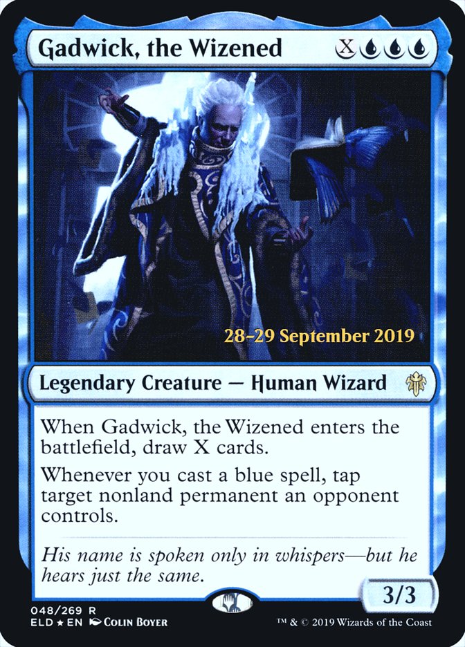 Gadwick, the Wizened [Throne of Eldraine Prerelease Promos] - Evolution TCG