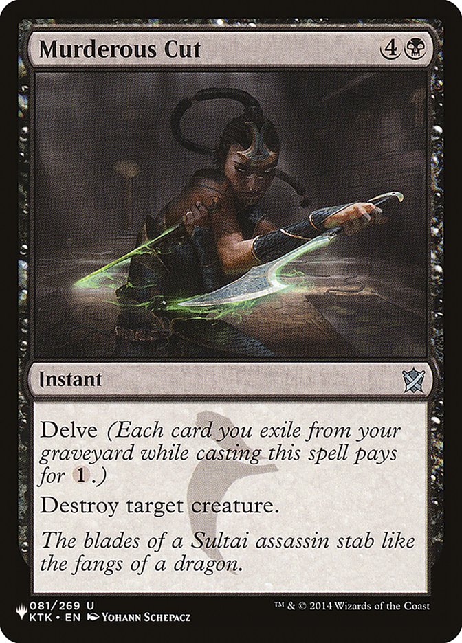 Murderous Cut [The List] - Evolution TCG