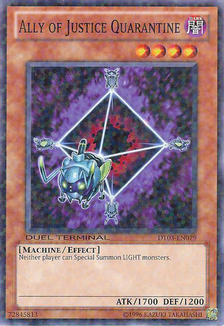 Ally of Justice Quarantine [DT03-EN079] Common - Evolution TCG