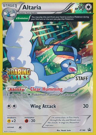 Altaria (XY46) (Staff) [XY: Black Star Promos] - Evolution TCG
