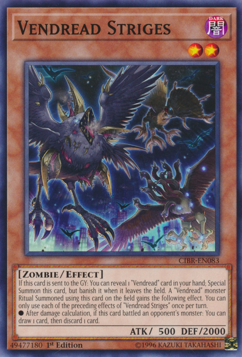 Vendread Striges [CIBR-EN083] Common - Evolution TCG