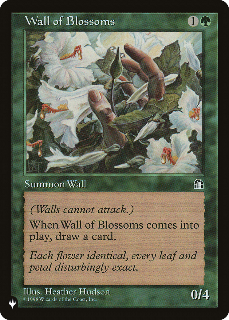 Wall of Blossoms [The List] - Evolution TCG