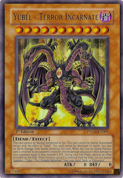 Yubel - Terror Incarnate [PTDN-EN007] Ultra Rare - Evolution TCG