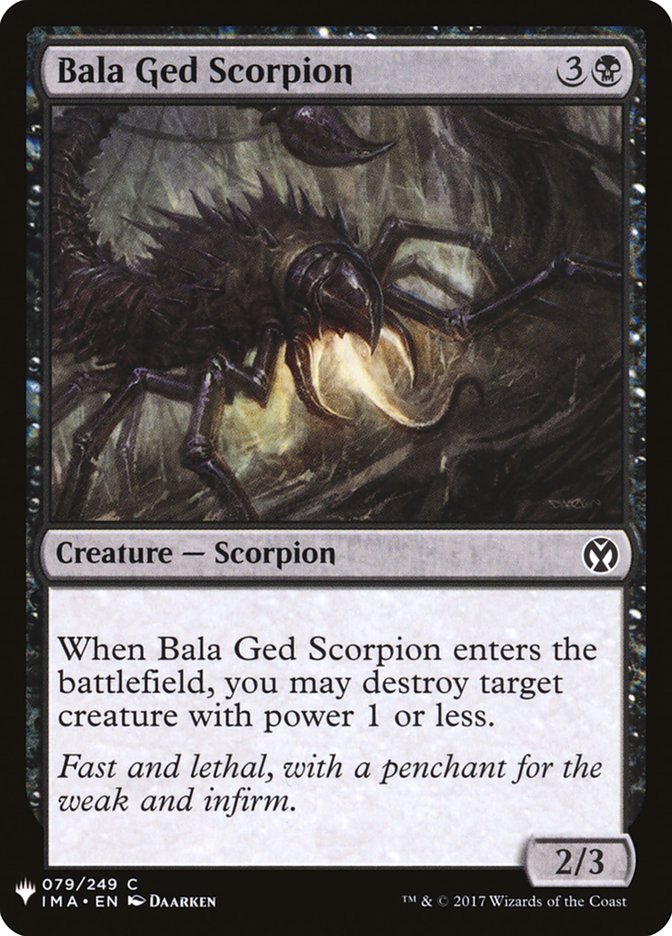 Bala Ged Scorpion [Mystery Booster] - Evolution TCG