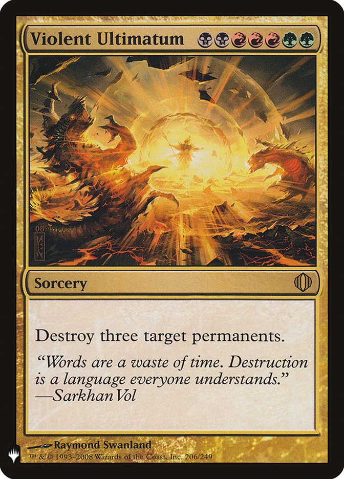 Violent Ultimatum [The List] - Evolution TCG