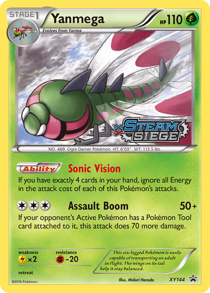 Yanmega (XY144) [XY: Black Star Promos] - Evolution TCG
