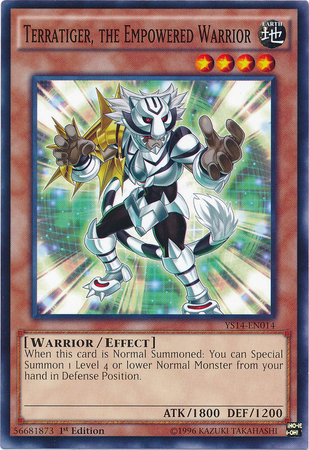 Terratiger, the Empowered Warrior [YS14-EN014] Common - Evolution TCG