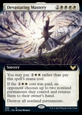 Devastating Mastery (Extended Art) [Strixhaven: School of Mages] - Evolution TCG