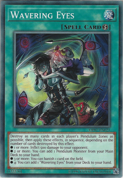 Wavering Eyes [OP07-EN021] Common - Evolution TCG