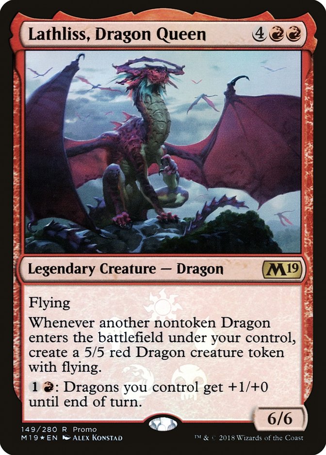 Lathliss, Dragon Queen [Resale Promos] - Evolution TCG