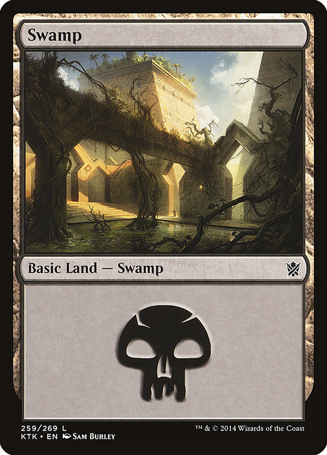 Swamp (259) [Khans of Tarkir] - Evolution TCG