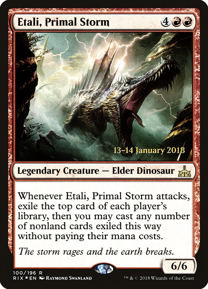 Etali, Primal Storm [Rivals of Ixalan Prerelease Promos] - Evolution TCG