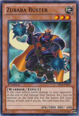 Zubaba Buster [SP14-EN019] Common - Evolution TCG