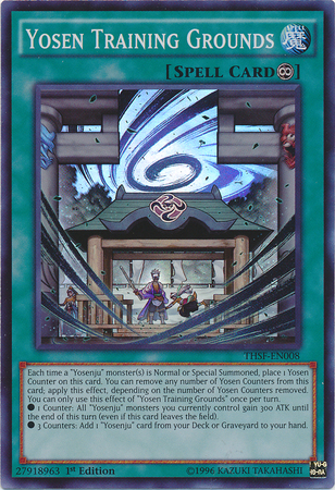 Yosen Training Grounds [THSF-EN008] Super Rare - Evolution TCG