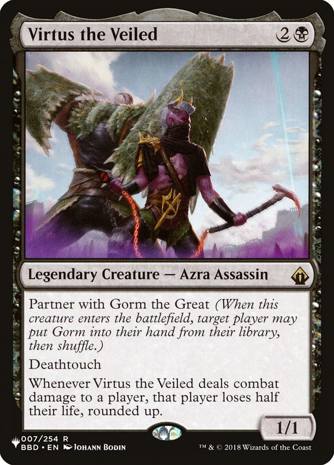 Virtus the Veiled [The List] - Evolution TCG