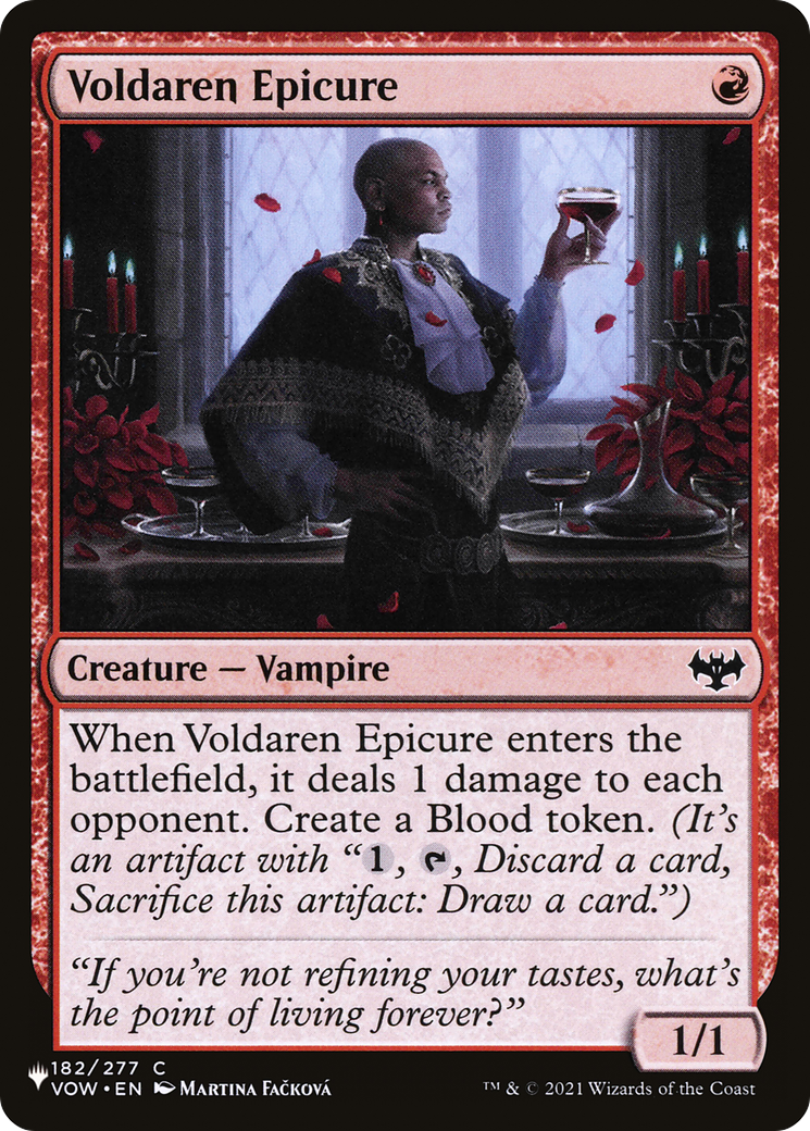 Voldaren Epicure [The List] - Evolution TCG