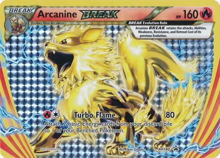 Arcanine BREAK (XY180) (Jumbo Card) [XY: Black Star Promos] - Evolution TCG