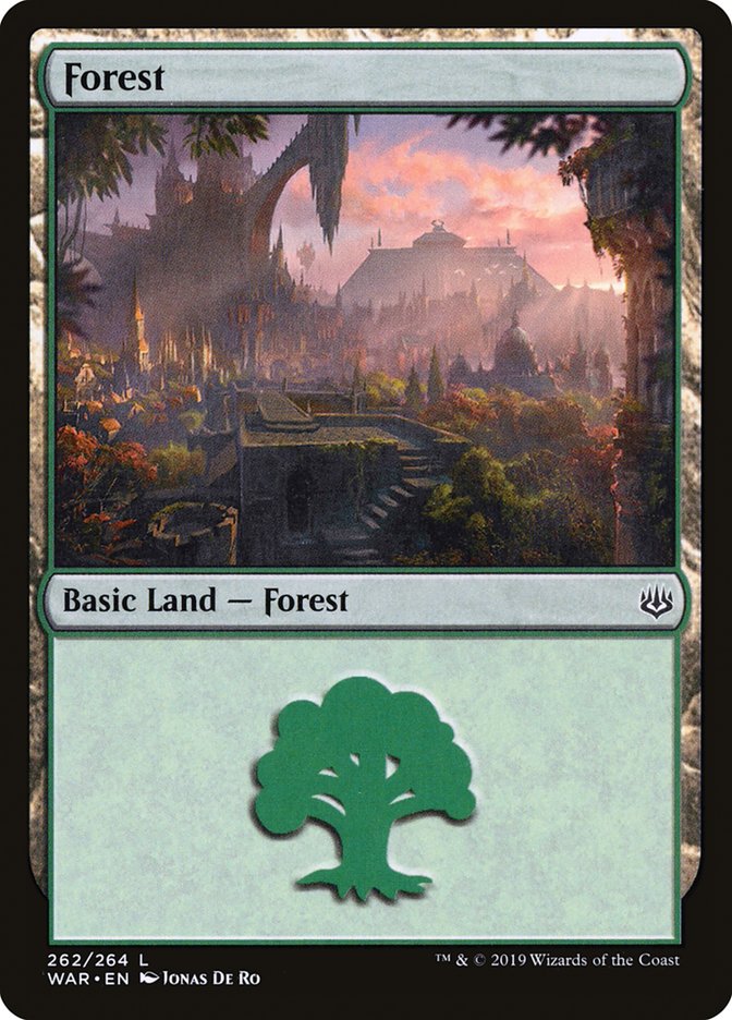 Forest (262) [War of the Spark] - Evolution TCG