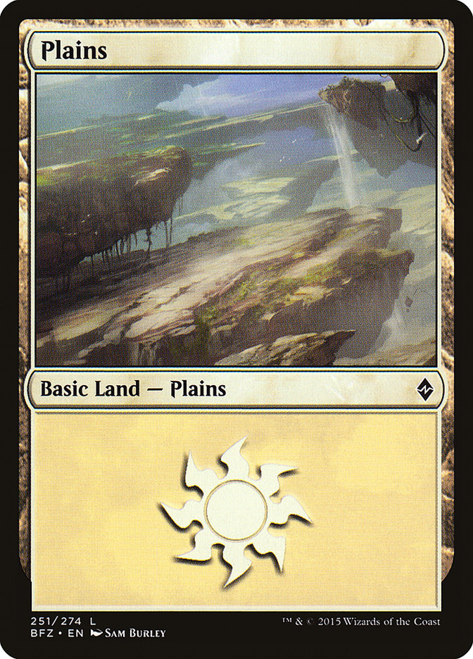 Plains (251) [Battle for Zendikar] - Evolution TCG