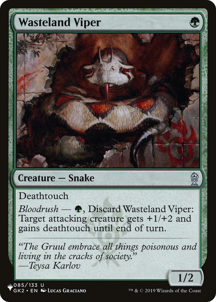 Wasteland Viper [The List] - Evolution TCG