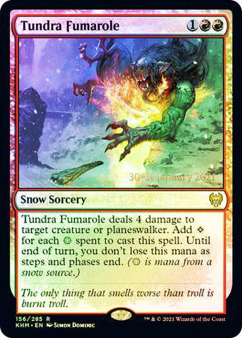 Tundra Fumarole [Kaldheim Prerelease Promos] - Evolution TCG