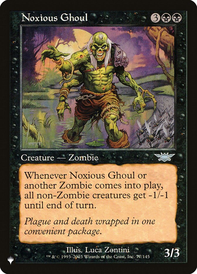 Noxious Ghoul [The List] - Evolution TCG