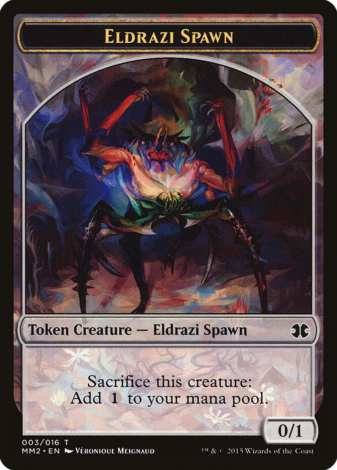 Eldrazi Spawn Token (003/016) [Modern Masters 2015 Tokens] - Evolution TCG